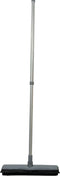 Synx Tools Rubberen bezem met steel - Kappersbezem - 30cm - Pet hair remover bezems - Huisdierhaar verwijderaar Bezem binnen & buiten - Vloerwisser - Verstelbaar Steel 60/120 cm