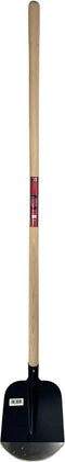 Synx Tools Schepbats met steel 130 cm Deux Zandschop - Zandschep - NR2 - Schoppen / schop - Spades / spade - Schep / Bodembewerkers - Tuingereedschap - Essenhouten Steel 130cm