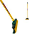 Synx Tools Set van 2 stuks Klauwbezem 28cm - Bezems - bezemhouder - bezem buiten - straatbezem - krallenbezem - Telescopische steel 70 - 140cm