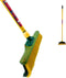 Synx Tools Set van 2 stuks Klauwbezem 35cm - Bezems - bezemhouder - bezem buiten - straatbezem - krallenbezem - Telescopische steel 70 - 140cm
