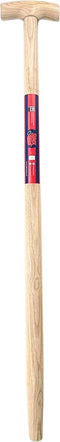 Synx Tools spadensteel 90cm Gebogen - schopsteel - Schoppensteel - Spadesteel - Schepsteel - Scheppen - Tuinartikelen