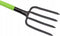 Synx Tools - Spitsvork 4 Tanden Ergonomisch - Hooivorken - Tuinvorken - Mestvork Spitvork ERGO