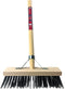 Synx Tools Staaldraad bezem - Bezems - Buitenbezem - staaldraad - Schrobbezem - bezem met Steel 150 cm