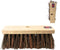 Synx Tools Stadsbezem 30 cm - Bezem - Buitenveger - Veger - natuurvezels - Straatbezem - Bezems - Buitenbezem - Tuinbezem - Zonder Steel