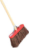 Synx Tools StadsBezem Bassin - 30cm - Rode kap - Straatbezem - Buiten bezem / veger - Schoonmaakartikel - Bezems met steel 150 cm