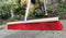 Synx Tools Stal bezem 80cm incl. Steel 150 cm - Kunststof bezem - Straatbezem - Bezemsteel - Schrobborstels - Bezems - Buitenbezem - stalbezem - Nylon