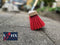 Synx Tools Stal bezem Nylon 60 cm Buiten Bezem incl. Steel 150 - Straatbezem Kunststof haren - Stalbezem - Bezems - Buitenbezem - schoonmaak