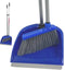 Synx Tools Stoffer en Blik met lange steel Bluemotion - 80 cm - Stofblik en veger - binnenbezem - Blauw - Schoonmaak artikelen - Bezems / Veger en blik- Bodembewerkers - Bezem - Stelen 80cm