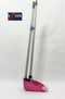 Synx Tools Stoffer en Blik met lange steel Maria Paars - Stoffer Blik set - Stofblik en veger - Stoffer en blik open model met lange stelen - Bezem / Veger en blik met lange steel 76 cm
