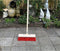 Synx Tools Straatbezem - Nylon 40cm - Veger - Stadsbezem - Bezem - Buitenbezem - Tuinartikelen - Bezem met steel 160 cm
