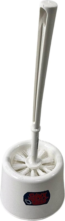 Synx Tools Toiletborstel Wit 100% Gerecycled - Toiletborstels - toiletrolhouder - toiletborstel met houder - toiletborstelhouder - 100% Gerecycled