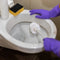Synx Tools Toiletborstel Wit set van 6 stuks - Toiletborstels - toiletrolhouder - toiletborstel met houder - toiletborstelhouder - 100% Gerecycled