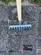 Synx Tools Tuinhark 10 Tanden verzinkt Hark - Harken - Bladharken - Bodembewerkers - Onkruidverwijderaar - Tuinartikelen - Compleet Incl. 150cm steel