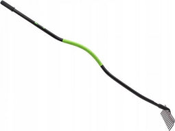 Synx Tools Tuinhark 16 Tanden ERGO - Ergonomisch - Harken / Bladharken - Bodembewerkers - Tuingereedschap - Steel 145cm