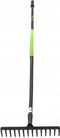 Synx Tools Tuinhark 16 Tanden ERGO - Ergonomisch - Harken / Bladharken - Bodembewerkers - Tuingereedschap - Steel 145cm
