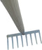 Synx Tools - Tuinhark - 8 Tanden verzinkt - Hark - Harken - Bladharken - Bodembewerkers - Onkruidverwijderaar - Tuinartikelen - Compleet Incl. 150cm steel