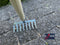 Synx Tools - Tuinhark - 8 Tanden verzinkt - Hark - Harken - Bladharken - Bodembewerkers - Onkruidverwijderaar - Tuinartikelen - Compleet Incl. 150cm steel