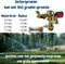 Synx Tools Tuinsproeier Sektorsproeier 3/4 aansluiting - sproeier - Messing - 16 m reikwijdte - sproeiers voor tuin - zwenksproeier - sproeier drukspuit