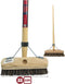 Synx Tools Union Schrobbezem met Steel 150 cm - Luiwagen met steel - borstel met steel - 22cm - Schrobborstel - Tegel Bezem Schrobber- Bezemsteel - Schoonmaakbezem - Bezems