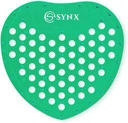 Synx Tools UrinoirMatje 1 stuks Groen Appel Geur 30dagen - urinoirmatten - luchtverfrisser - Toilet Mat - Frisse Geur - Anti Splash Mat - Urine Mat - Wc Rooster - Urinoirrooster