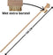 Synx Tools Voegenkrabber - Onkruidborstel - Met reserveborstel - Steel 150 cm - Onkruid