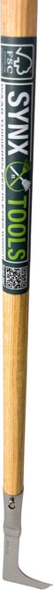 Synx Tools Voegenmes 150 cm en Synx Tools Stadsbezem 30 cm - Steel 120 cm - Harde natuurvezels - Straatbezem - Buitenbezem - Tuinbezem - Onkruidkrabber - Voegenkrabber
