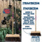 Synx Tools Voegenmes 150 cm en Synx Tools Stadsbezem 30 cm - Steel 120 cm - Harde natuurvezels - Straatbezem - Buitenbezem - Tuinbezem - Onkruidkrabber - Voegenkrabber