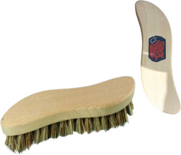 Synx Tools Wasborstel Union schrobborstel - Handborstel - Luiwagen - Reinigingsborstel - S Vorm - Schrobber- schoonmaakborstels