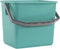 Synx Tools Werkwagen Emmer Groen - Mopwagen - Schoonmaak / Schoonmaakartikelen - Rolemmers - 6 Liter