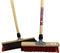 Synx Tools X Bezem 40cm Rood/Zwart- Straatbezem / Stadsbezem - Schrobborstels - Veger - Stadsbezem - Bezem - Buitenbezem - Tuinartikelen - Met 150cm steel