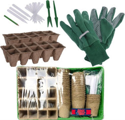 Synx Tools Zaaikas Kweekbak 68delig - Zaaitray - Kweektray - Vensterbank - Moestuinbak - Moestuinen - bodembewerkers - Zaai - Kweken - Kweekbak