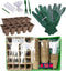 Synx Tools Zaaikas Kweekbak 68delig - Zaaitray - Kweektray - Vensterbank - Moestuinbak - Moestuinen - bodembewerkers - Zaai - Kweken - Kweekbak