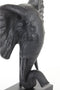 Light & Living Ornament Elephant - Zwart - 30x15x35.5cm - Modern