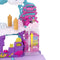 Polly Pocket Pollyville Flamingo Fun Car Wash - Speelfigurenset