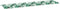 vidaXL - Tuin - Bank - Kussen - Bladpatroon - 200x50x4 - cm - Oxford - Stof