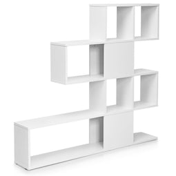 Coast Modern - Boekenplank - 5 verdiepingen - Wit
