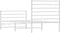 vidaXL - Bedframe - met - hoofd- - en - voeteneinde - metaal - wit - 100x200 - cm