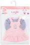 Corolle Mon Grand Poupon - Poppenjurk met Shirt, 36cm