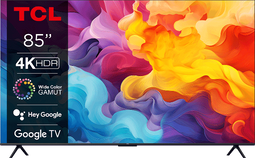 TCL 85V6B - Ultra HD LCD TV - 85" 4K Google TV HDR10 HLG - Zwart