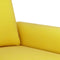vidaXL - Driezitsbank - 180 - cm - fluweel - geel
