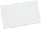 Systeemkaarten lijn 55x90mm