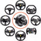 Thrustmaster T598 - Direct Axial Drive Force Feedback Racestuur - 5 Nm constant koppel - Rood Zwart