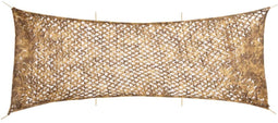 vidaXL - Camouflagenet - met - opbergzak - 623x203 - cm - zandkleurig