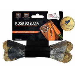 SYTA MICHA chewing bone for a beautiful coat - dog chewing bone - 13.5 cm