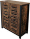Dressoir industrieel vintage Stoer design - wandkast opbergkast metaal hout
