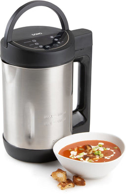 DOMO DO1144BL - Soepmaker - 1,6L - 6 Programma's - RVS/Zwart