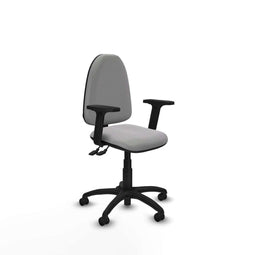 Piqueras y Crespo B2D01RF - Bureaustoel - Verstelbare hoogte met armleuning - Lichtgrijs