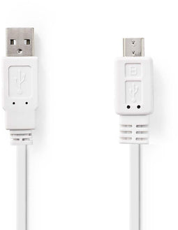 Nedis CCGP60410WT10 - USB-kabel - 100cm - Wit