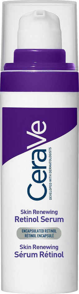 CeraVe Skin Renewing Retinol Serum - Gevoelige huid - Ingekapselde Retinol en Ceramiden - 30ml