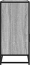 vidaXL - Dressoir - 100x35x76 - cm - bewerkt - hout - grijs - sonoma - eikenkleurig